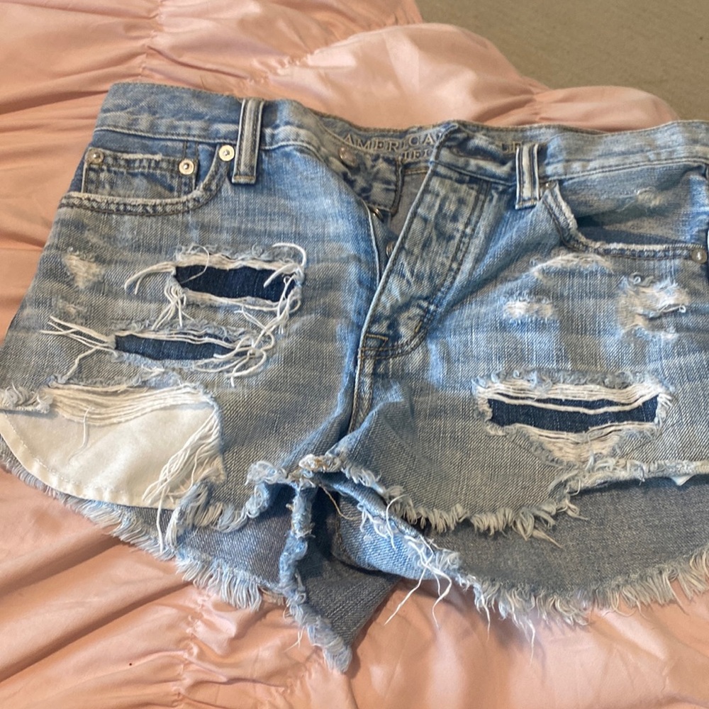 American eagle jean shorts